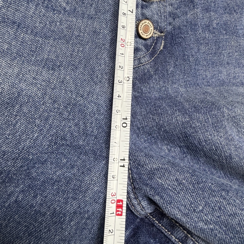KanCan High-Rise Everyday Cargo Blue Jeans Women's Size 11‎ Wide Leg Edgy - Picture 9 of 11